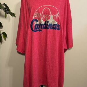Red St. Louis Cardinals short sleeve T-Shirt